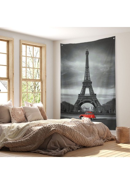 Fransa Paris Eyfel Kulesi Duvar ÖRTÜSÜ-HALISI-6444