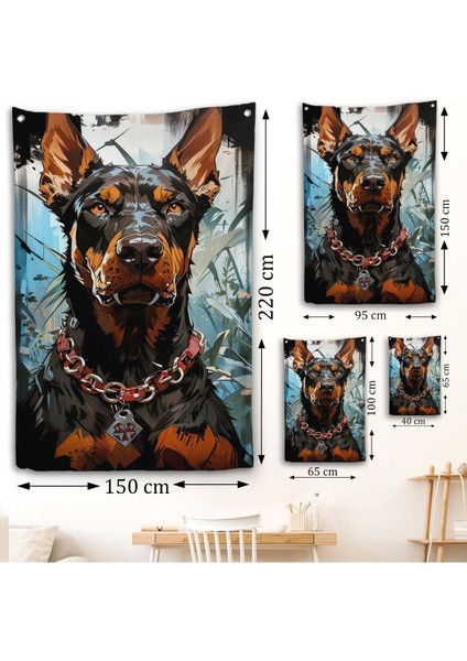Doberman Duvar ÖRTÜSÜ-7828 fırsatları