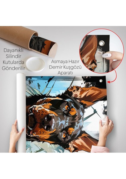 Doberman Duvar ÖRTÜSÜ-7828 indirimleri