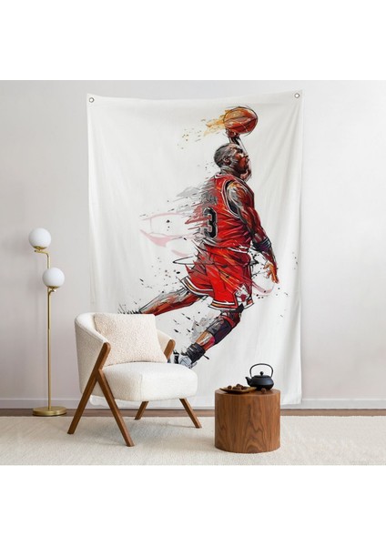 Michael Jordan Duvar ÖRTÜSÜ-7787