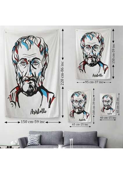 Aristoteles Dekoratif Duvar Örtüsü - HALISI-5919 modelleri