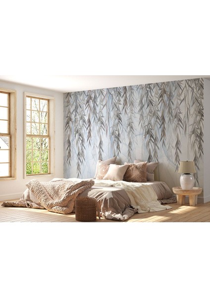 Tshp SERI001 Tropikal Sarmaşık Desenli Duvar KAĞIDI-5626 fiyatları