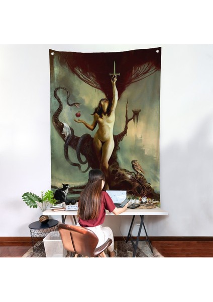 Lilith By Andrei Posea Duvar ÖRTÜSÜ-7754