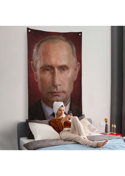 Vladimir Putin Rusya Devlet Başkanı Duvar ÖRTÜSÜ-7768 fiyatları