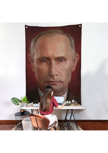 Vladimir Putin Rusya Devlet Başkanı Duvar ÖRTÜSÜ-7768