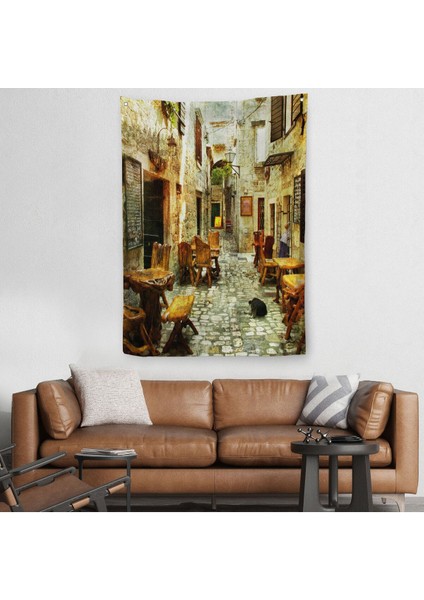 Güzel Sokak Duvar Örtüsü-Halısı - Beautiful STREET-6406