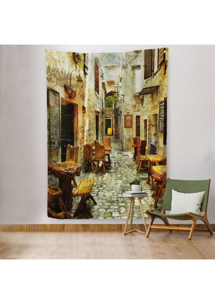 Güzel Sokak Duvar Örtüsü-Halısı - Beautiful STREET-6406