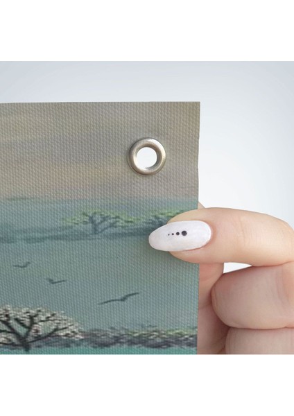 Ingiliz Köy Evi Manzarası Duvar Örtüsü - HALISI-6023 fırsatları