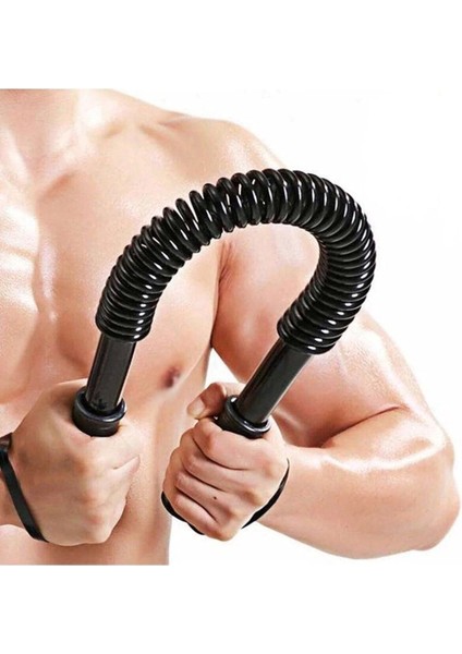 Göğüs Yayı Bükbük Yay El Bilek Omuz Kol Kas Geliştirici Egzersiz Aleti Demir Yay Kas Geliştirme