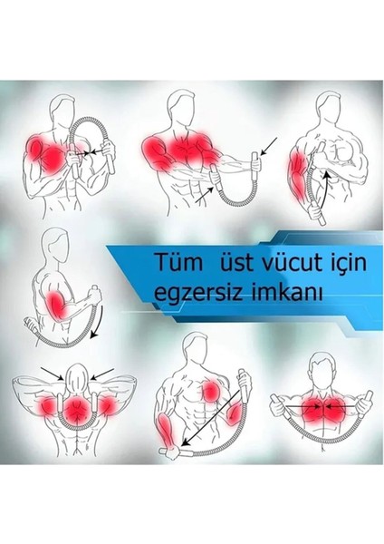 Göğüs Yayı Bükbük Yay El Bilek Omuz Kol Kas Geliştirici Egzersiz Aleti Demir Yay Kas Geliştirme fırsatları