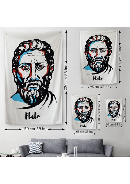 Plato Dekoratif Duvar Örtüsü - HALISI-5970 modelleri