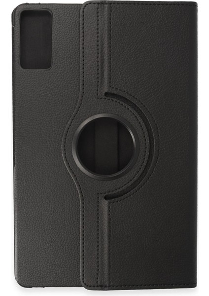 Xiaomi Redmi Pad Se Kılıf 360 Tablet Deri Kılıf - Siyah Nrmsa