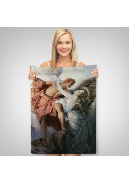 Gün Doğumu Yıldızı Herbert James Draper Dekoaratif Duvar Örtüsü - HALISI-6148 fiyatları