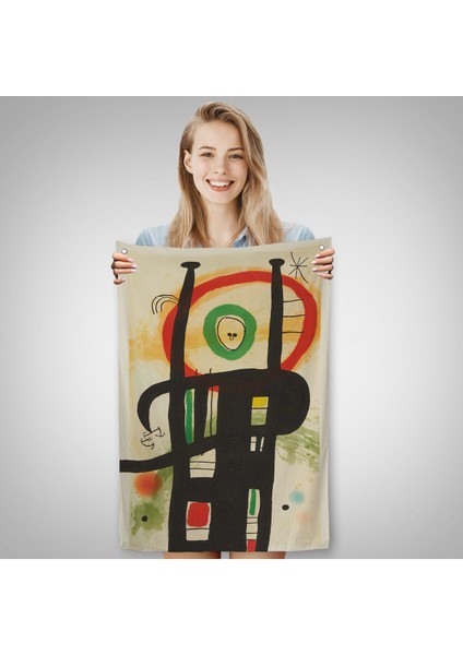Joan Miro - Büyük Bilgisayar Duvar ÖRTÜSÜ-7350