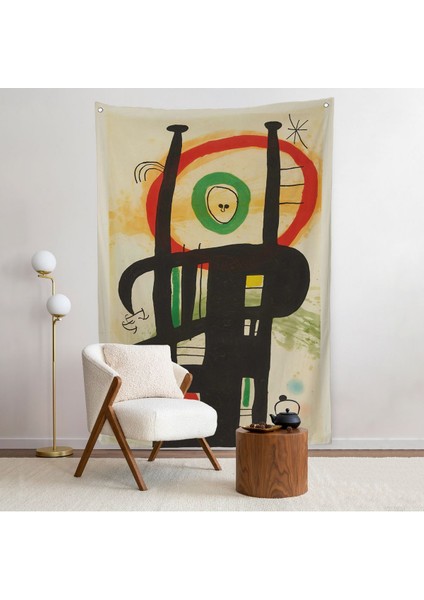 Joan Miro - Büyük Bilgisayar Duvar ÖRTÜSÜ-7350