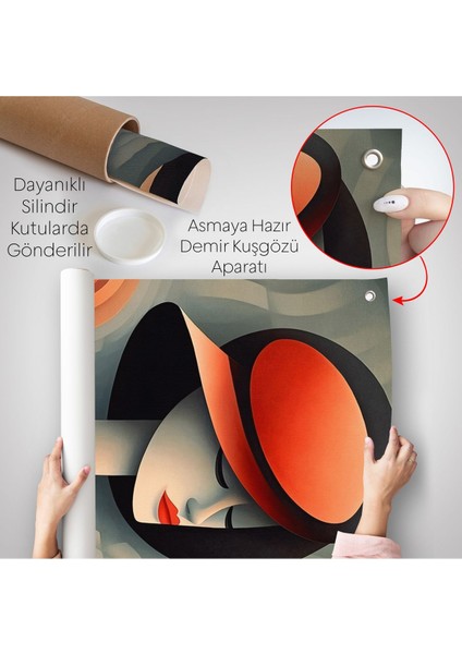 Vintage Güzel Kadın Duvar ÖRTÜSÜ-7543 indirimleri