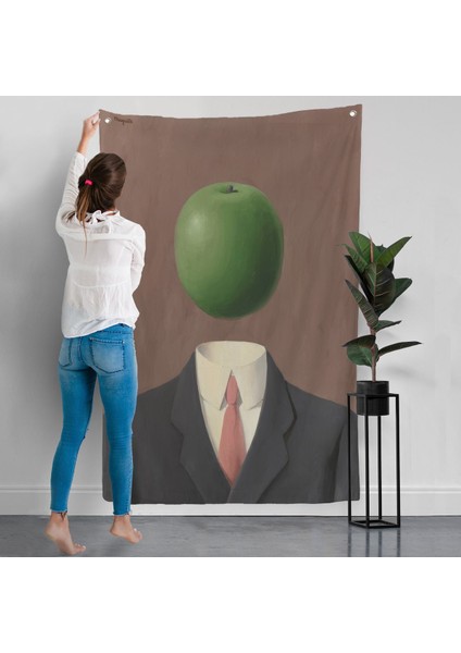 Rene Magritte - Soyut Sabit Fikir Duvar ÖRTÜSÜ-7343 modelleri