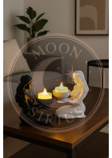 Deniz Kızı LED Mumluk