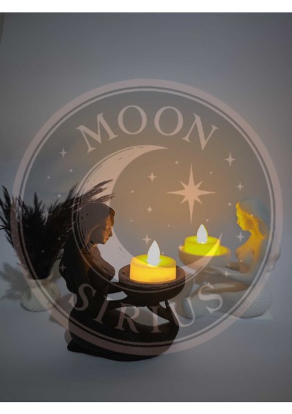 Deniz Kızı LED Mumluk modelleri