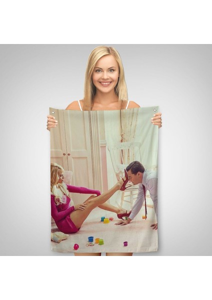 Leonardo Di Caprio ve Margot Robbie The Wolf Of Wall Street Filmi Duvar Örtüsü - HALISI-6036 fiyatları