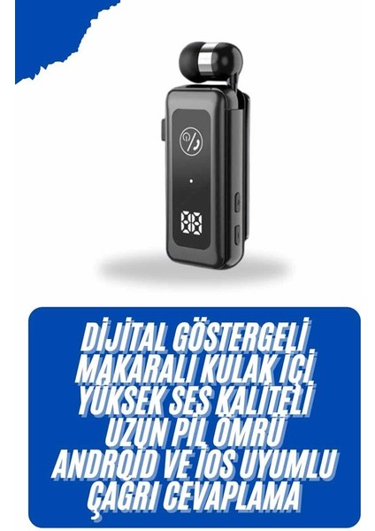 Kablolu Kulak Içi 5.2 Makaralı Titreşimli Bluetooth Kulaklık Hafıza Kart