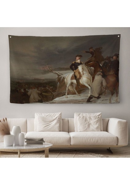 Delaware Geçişi Duvar Örtüsü-Halısı - The Passage Of The Delaware - Thomas SULLY-6541