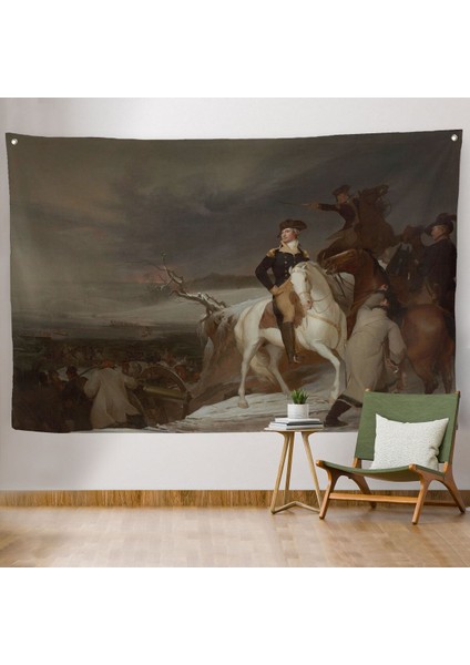 Delaware Geçişi Duvar Örtüsü-Halısı - The Passage Of The Delaware - Thomas SULLY-6541