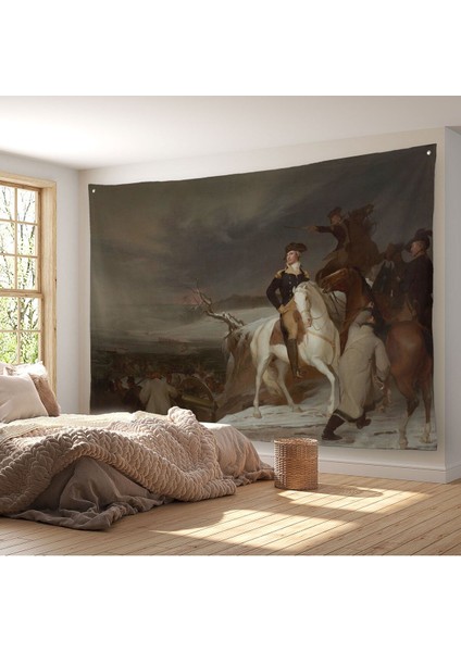 Delaware Geçişi Duvar Örtüsü-Halısı - The Passage Of The Delaware - Thomas SULLY-6541