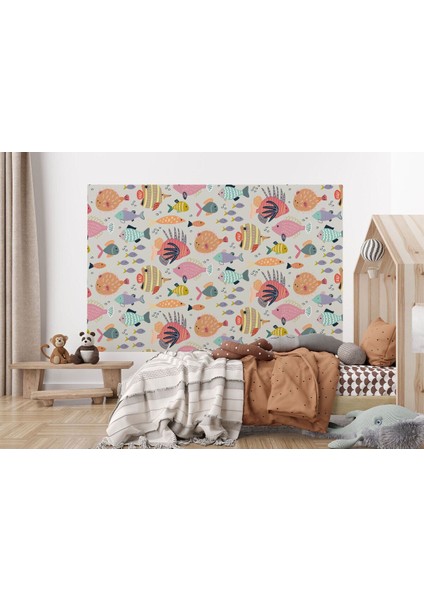 Renkli Balıklar Duvar KAĞIDI-5731