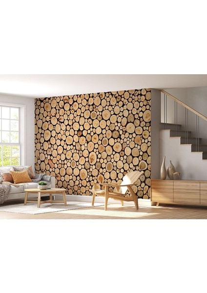 DK001 Seri Odun Kütükleri Duvar KAĞIDI-5077 fiyatları