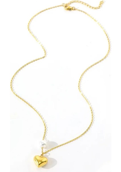 Gold Zincir Kalpli Kolye fırsatları