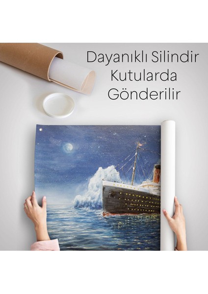 Titanik Gece Manzarası Duvar ÖRTÜSÜ-HALISI-1238 indirimleri