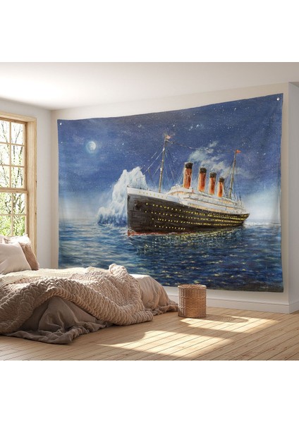 Titanik Gece Manzarası Duvar ÖRTÜSÜ-HALISI-1238