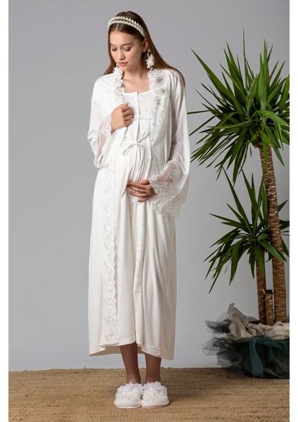 Sabahlıklı Hamile Lohusa Gecelik Takım fiyatları