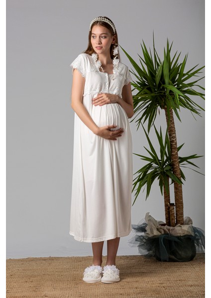 Sabahlıklı Hamile Lohusa Gecelik Takım fırsatları