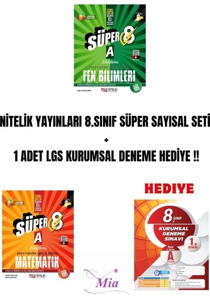 Lgs Nitelik Yayınları Sayısal Set