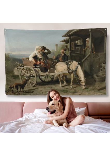 Nordenberg Bengt'un Ilk Ziyaret - Isveç Okulu Duvar ÖRTÜSÜ-7008