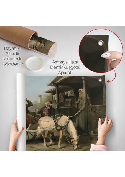 Nordenberg Bengt'un Ilk Ziyaret - Isveç Okulu Duvar ÖRTÜSÜ-7008 indirimleri