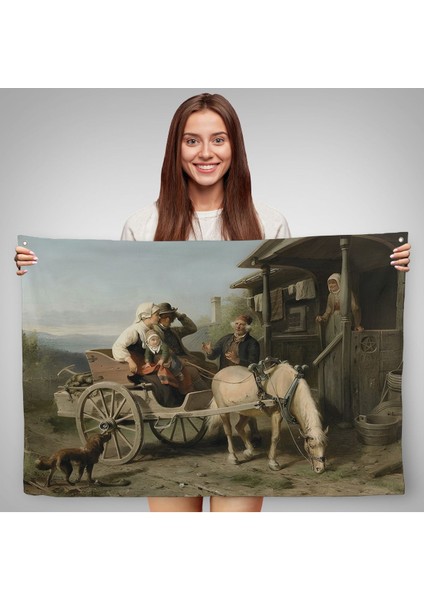 Nordenberg Bengt'un Ilk Ziyaret - Isveç Okulu Duvar ÖRTÜSÜ-7008