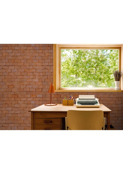 Taş Tuğla Desenli Duvar KAĞIDI-5605