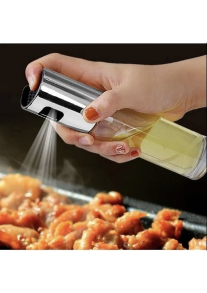 Karışık Renk Sprey Cam Şişe Zeytinyağı Sirke Yağ Püskürtücü Yağdanlık