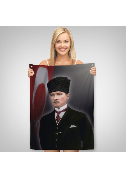 Mustafa Kemal Atatürk Duvar Örtüsü-Halısı -6419 fiyatları