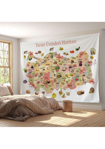 Tarım Ürünleri Yerli Malı Haftası Türkiye Haritası 1046