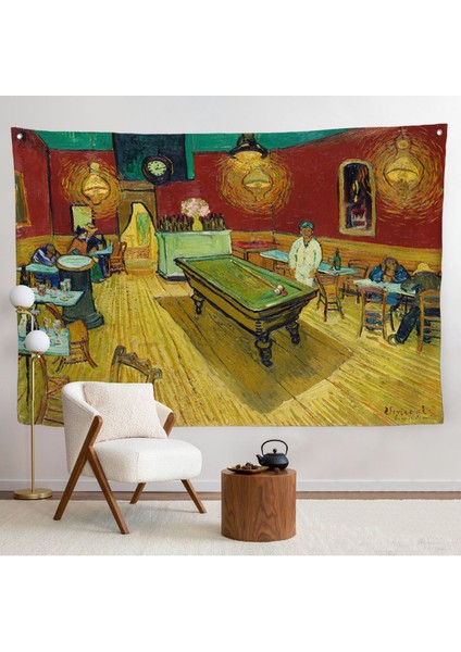 Vincent Van Gogh - Gece Kahvesi Duvar Örtüsü - The Night CAFE-7161