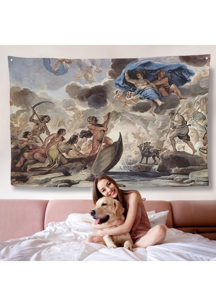 Jean Bernard Restout - Morpheus Uyku Duvar ÖRTÜSÜ-7083