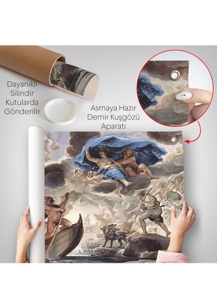 Jean Bernard Restout - Morpheus Uyku Duvar ÖRTÜSÜ-7083 indirimleri