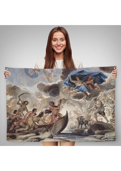 Jean Bernard Restout - Morpheus Uyku Duvar ÖRTÜSÜ-7083