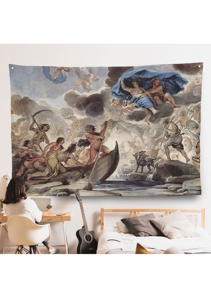 Jean Bernard Restout - Morpheus Uyku Duvar ÖRTÜSÜ-7083