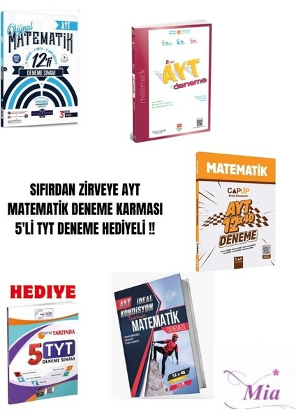 Orijinal Matematik Ayt Deneme Karması Seti