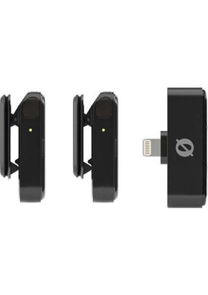 Wireless Micro Lightning Ikili Kablosuz Yaka Mikrofonu - Distribütör Garantili modelleri